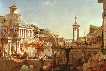 Thomas Cole : The Consummation, from the series: The Course of the Empire